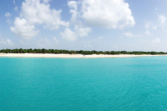 Plage Barbuba en Guadeloupe