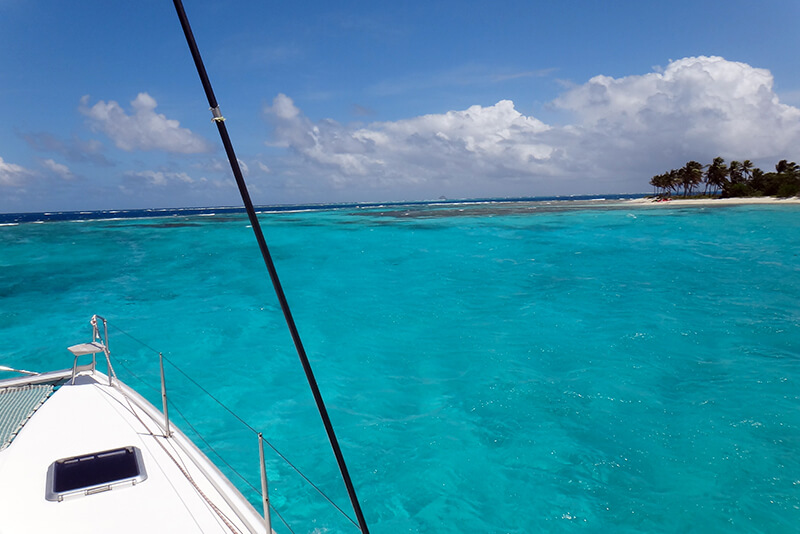 croisière Guadeloupe lagon bleu